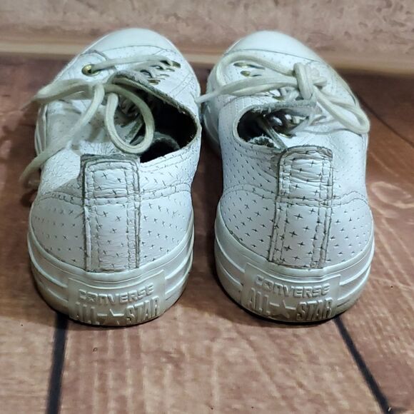 CONVERSE ALL STAR Perforated Leather Chucks - Picture 4 of 7